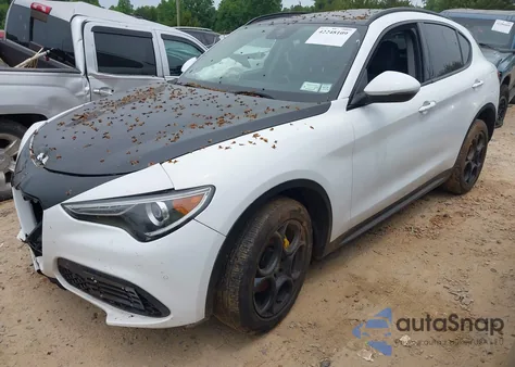 2018 Alfa Romeo Stelvio Sport Awd from USA, damaged, VIN ZASFAKPN3J7B85715